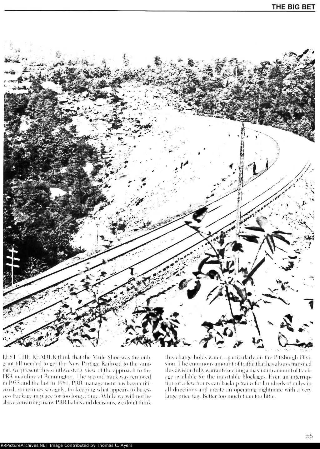 PRR "Allegheny Portage Railroad," Page 55, 1997